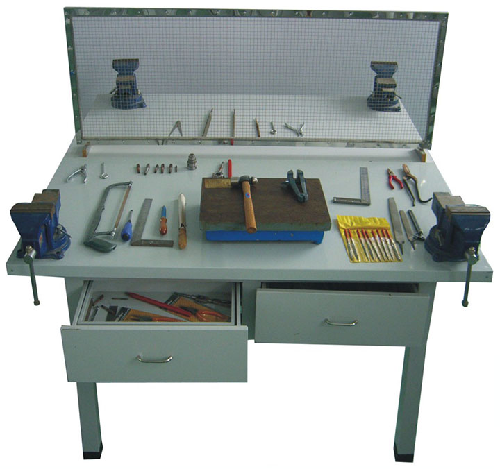 FZQG-B型 双面（4座）钳工实训成套设备