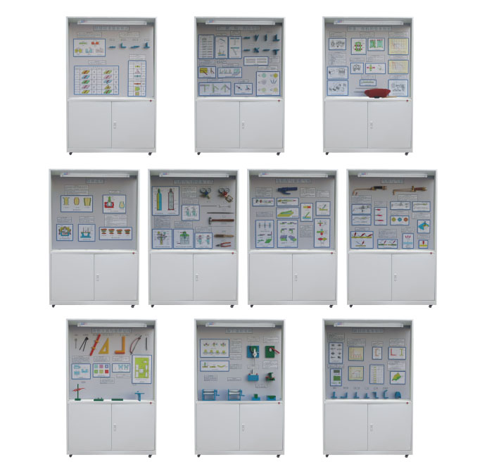 FZHM-10型《焊、铆工工艺学》示教陈列柜