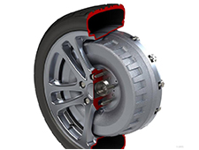 DYQC-52纯电动车轮毂电机解剖模型