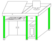 DYZT-1A工程制图桌