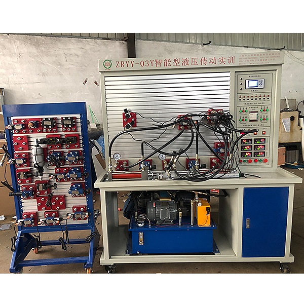 智能液压传动实训装置,透明液压推土机实训装置