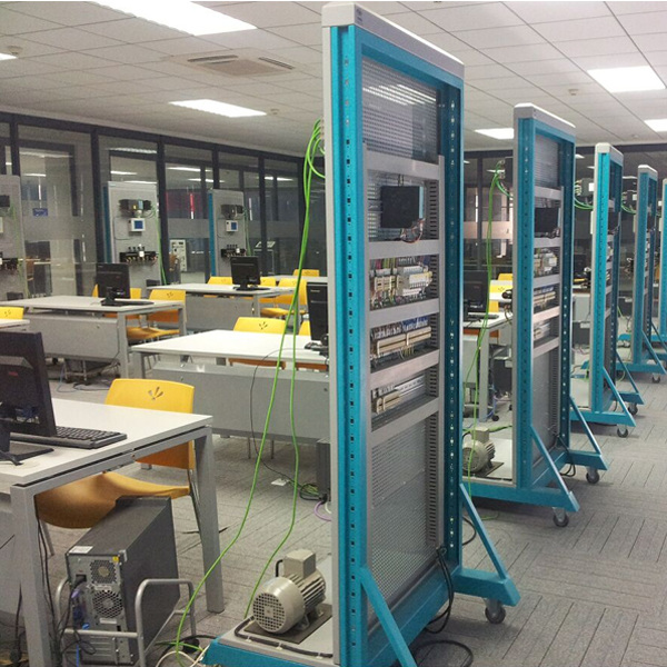 智能制造PLC综合实验台,四合一透明液压传动实训装置