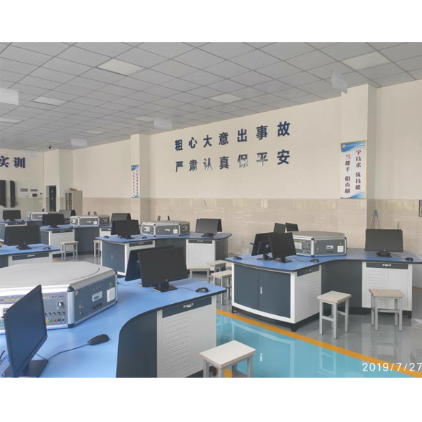 六工位PLC一体化技能工作实训装置,现代制冷装调技术实验台