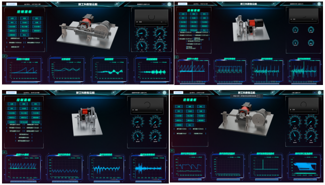 DYDI-JX1.0可重构曲柄滑块、导杆、摇杆、凸轮综合运动测试实验系统