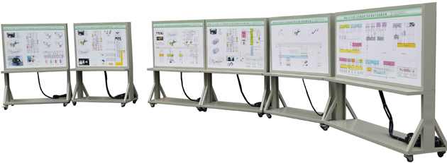 DYQC-22整车解剖检测诊断实训台
