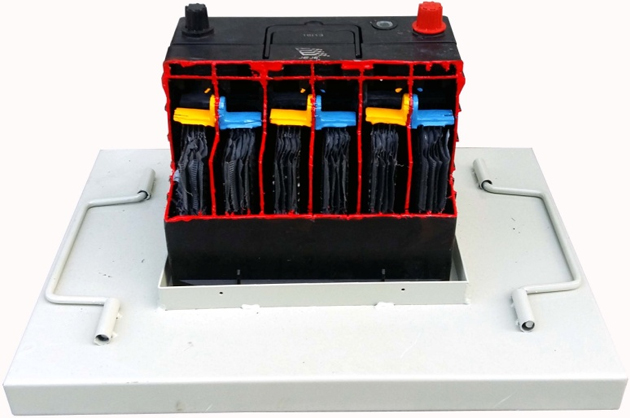 DYDC-45铅电池解剖模型