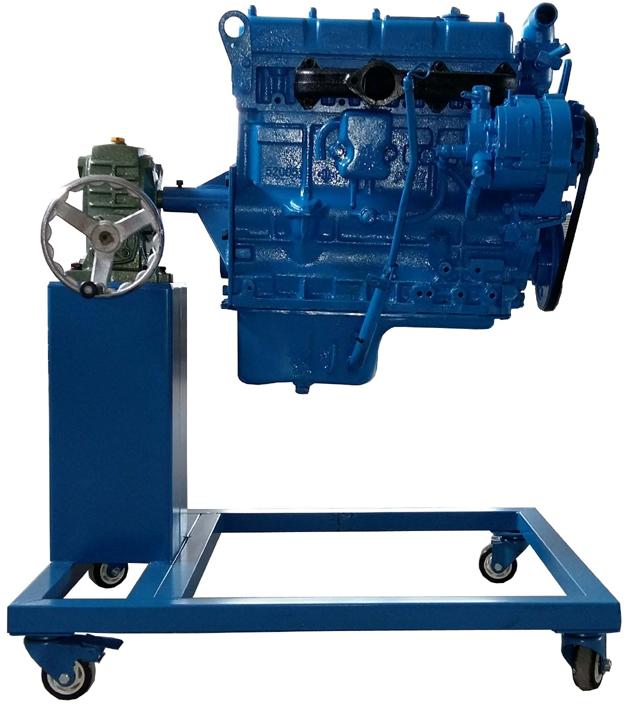 DYQC-97汽车发动机拆装翻转架(带柴油发动机)